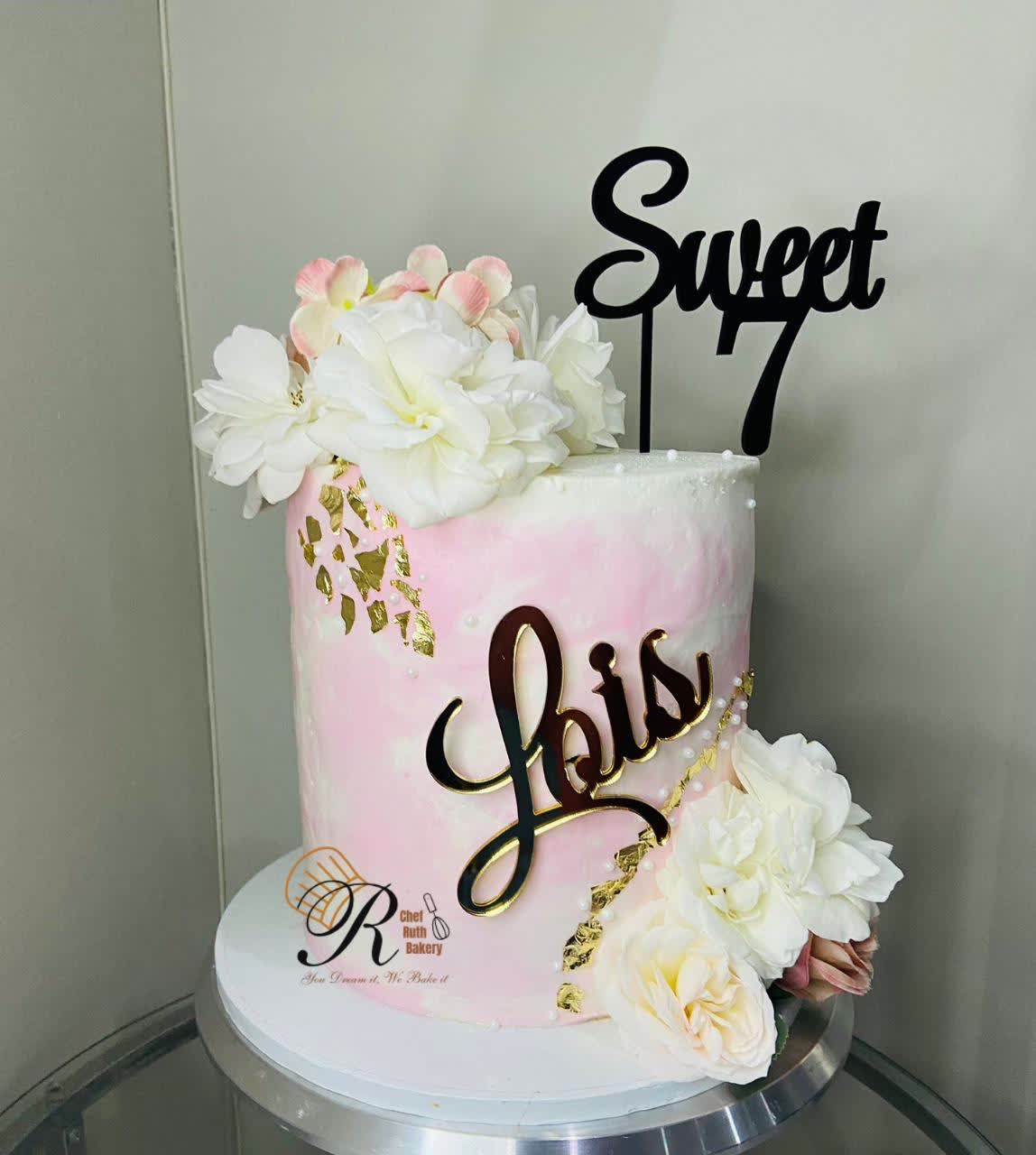 Gâteau d’anniversaire « Sweet 7 »