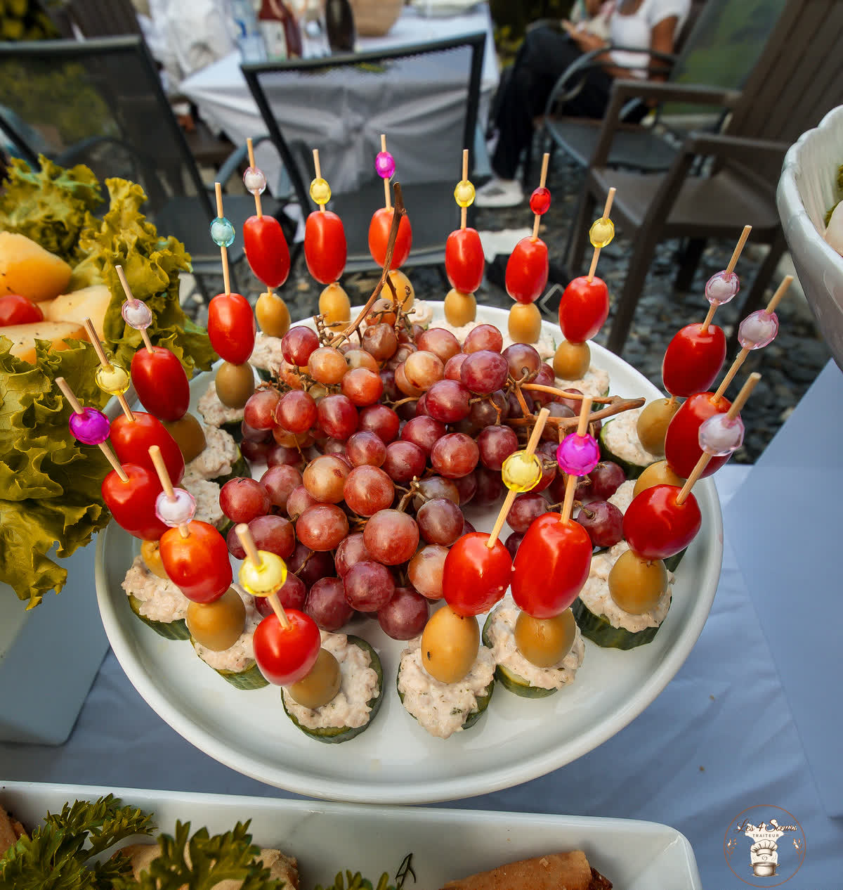 Brochettes de fruits