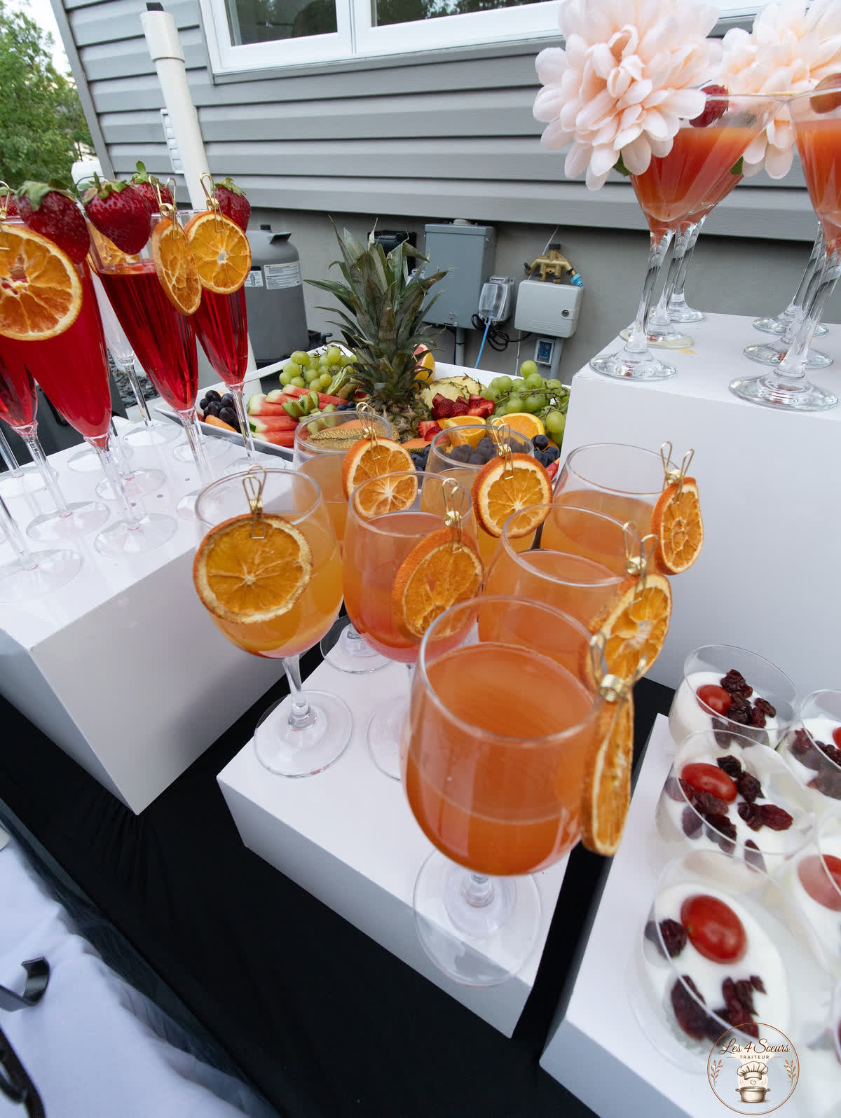 Cocktails de jus d’orange