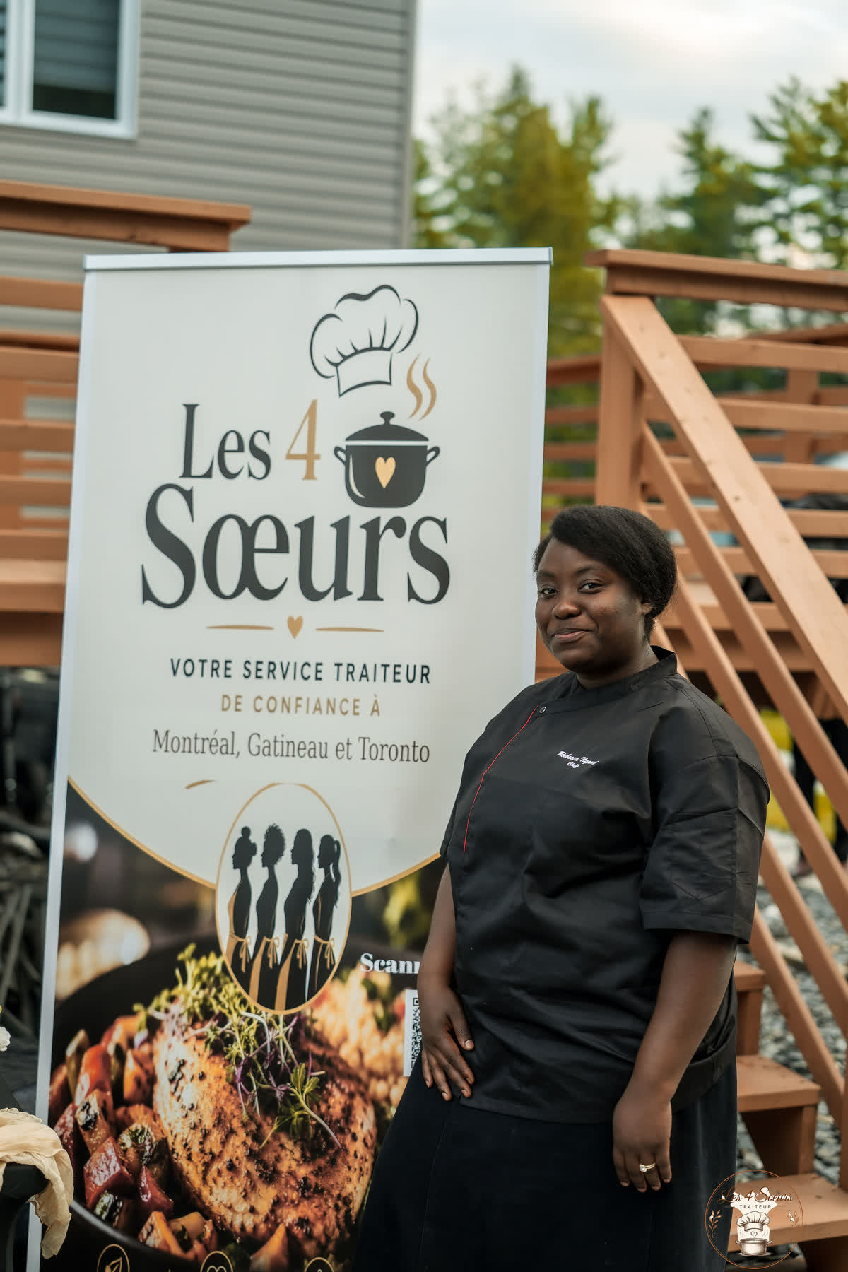 Avant l’ouverture du buffet