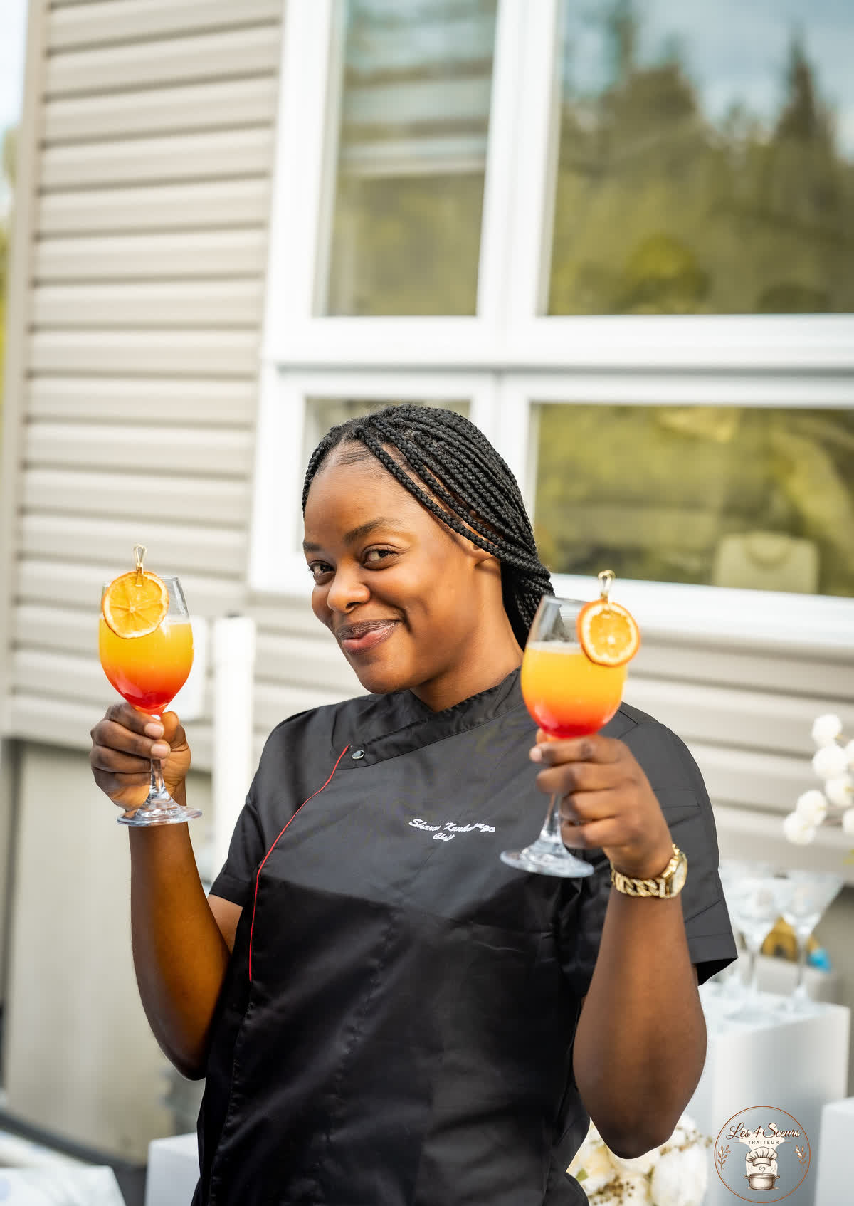 Le service des cocktails